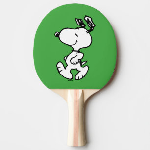 Snoopy So Sweet Flower Pattern Ping Pong Paddle