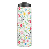 Snoopy So Sweet Flower Pattern