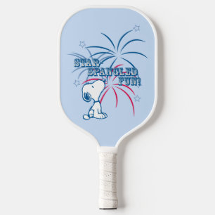Snoopy Star Spangled Fun Pickleball Paddle