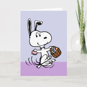 Snoopy The Easter Beagle Holiday Card