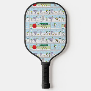 Snoopy & The Zamboni Crew Pickleball Paddle