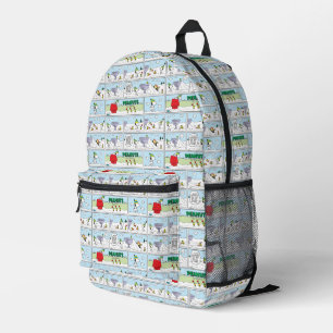 Snoopy & The Zamboni Crew Printed Backpack