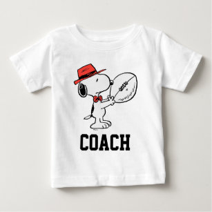 Snoopy Varsity Sports Football Baby T-Shirt