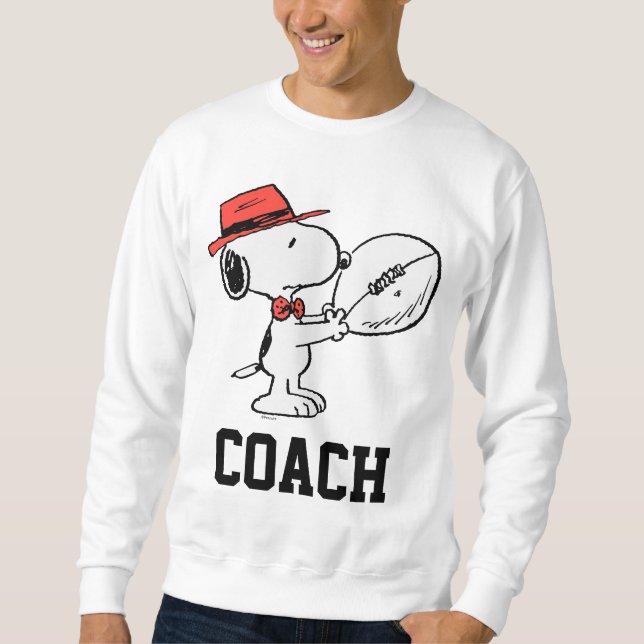 Snoopy Varsity Sports Football Sweatshirt (Front)