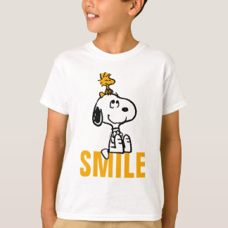 Snoopy & Woodstock - All Smiles T-Shirt