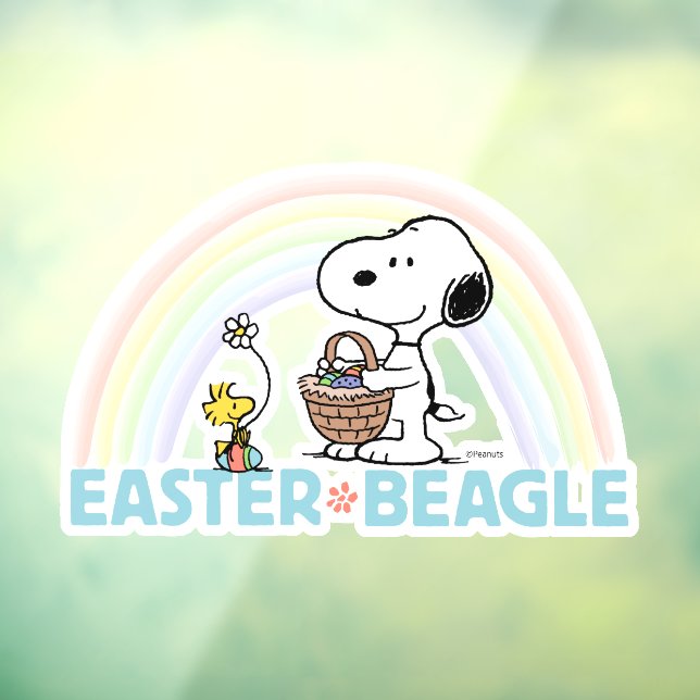 Snoopy & Woodstock - Easter Beagle (Sheet 3)