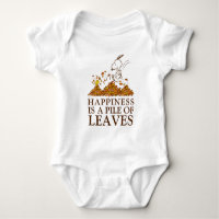Snoopy & Woodstock Fall Leaves