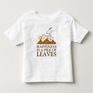 Snoopy & Woodstock Fall Leaves Toddler T-Shirt