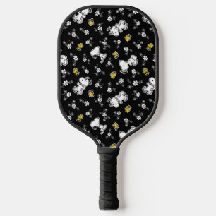 Snoopy & Woodstock Fun & Flowers Pickleball Paddle
