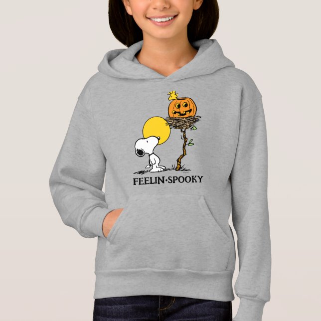Snoopy & Woodstock Nest With Jack O' Lantern (Front)
