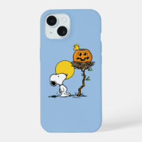 Snoopy & Woodstock Nest With Jack O' Lantern