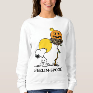 Snoopy & Woodstock Nest With Jack O' Lantern Sweatshirt