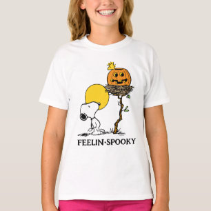 Snoopy & Woodstock Nest With Jack O' Lantern T-Shirt