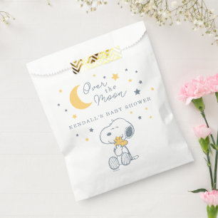 Snoopy & Woodstock   Over the Moon Baby Shower Favour Bags