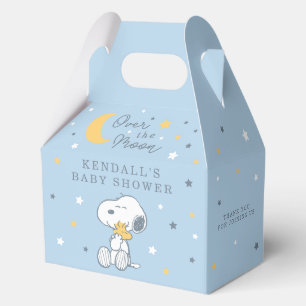 Snoopy & Woodstock   Over the Moon Baby Shower Nap Favour Box