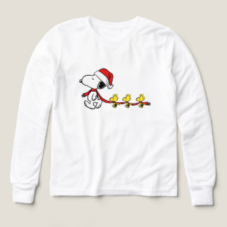 snoopy & woodstock walk on christmas
