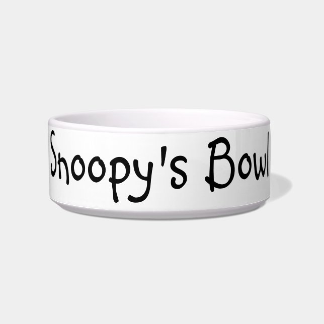 Snoopy's Bowl (Front)