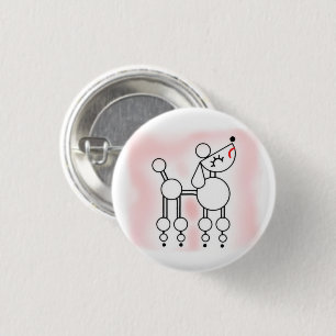 Snooty Poodle Badge