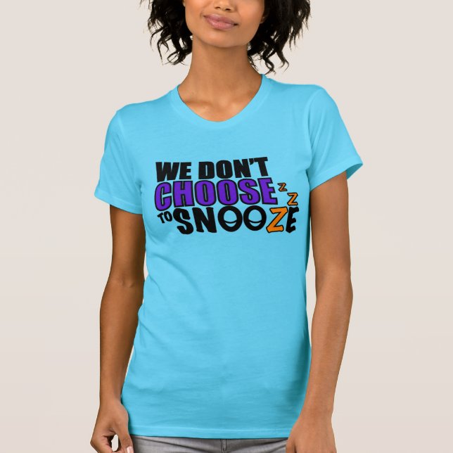 Snooze Women's T-Shirt (Front)
