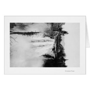Snoqualmie Falls and Lodge, Washington Photograp