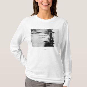 Snoqualmie Falls and Lodge, Washington Photograp T-Shirt