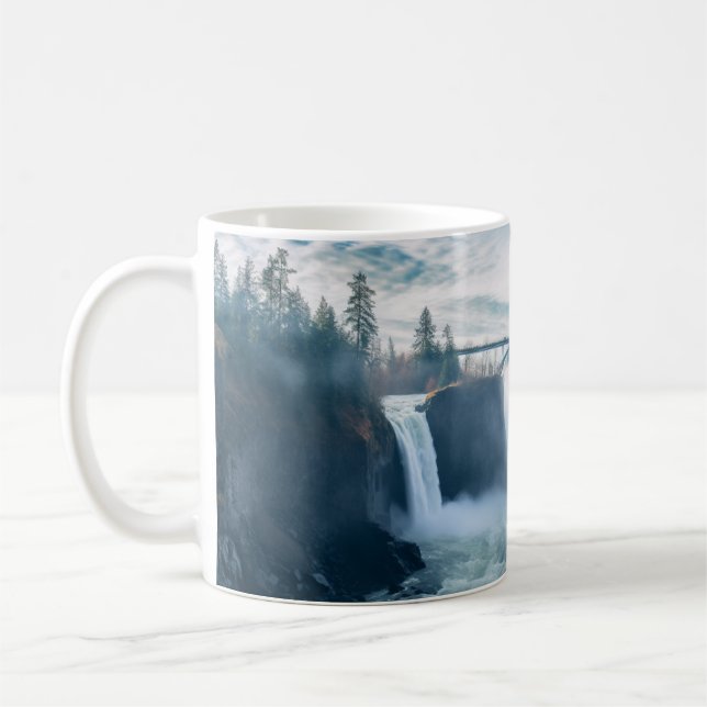Snoqualmie Falls Coffee Mug (Left)