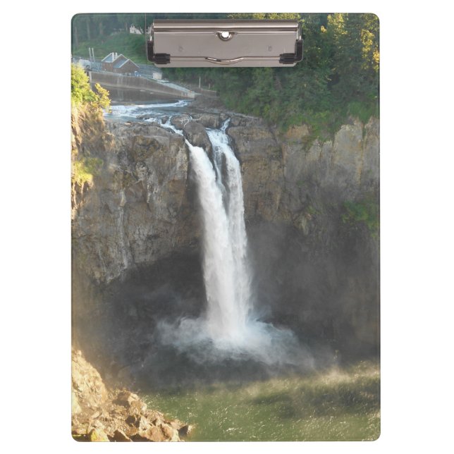 Snoqualmie Falls Photograph Clipboard (Front)