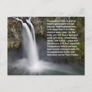 Snoqualmie Falls postcard