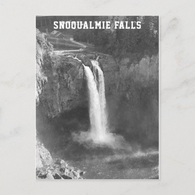 Snoqualmie Falls Postcard (Front)