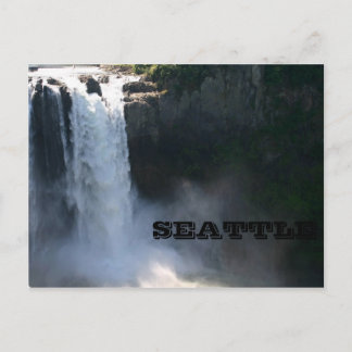 Snoqualmie Falls, Seattle Postcard