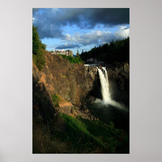 Snoqualmie Falls, Washington, USA Poster (Front)