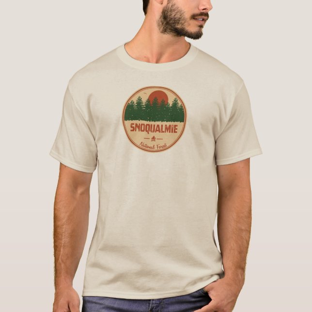 Snoqualmie National Forest T-Shirt (Front)