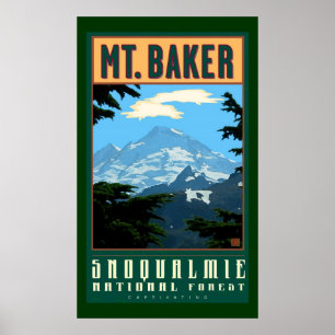 Snoqualmie Nat'l Forest Poster