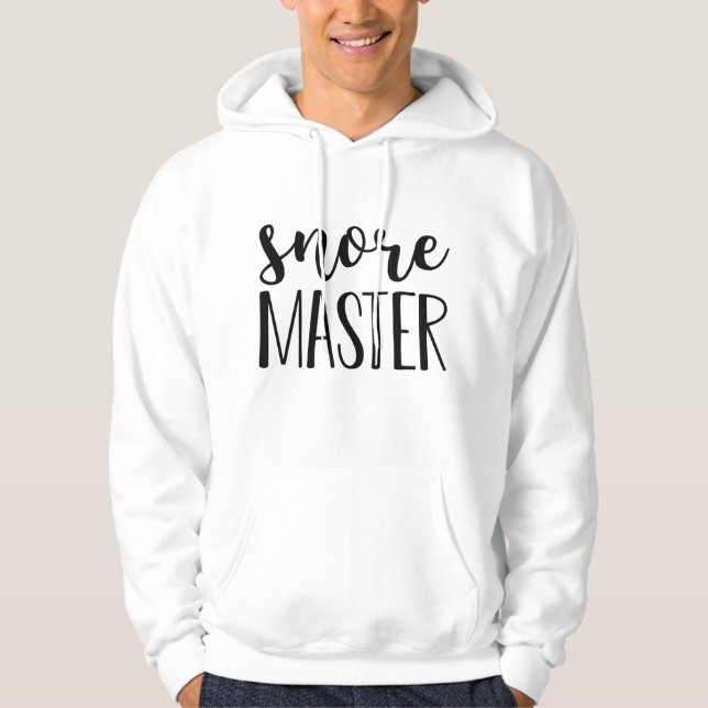 Snore Master Hoodie (Front)