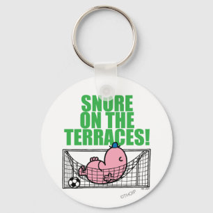 Snore On The Terraces! Key Ring