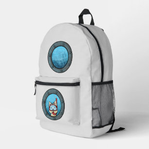 Snorkel Cairn Porthole KiniArt Printed Backpack