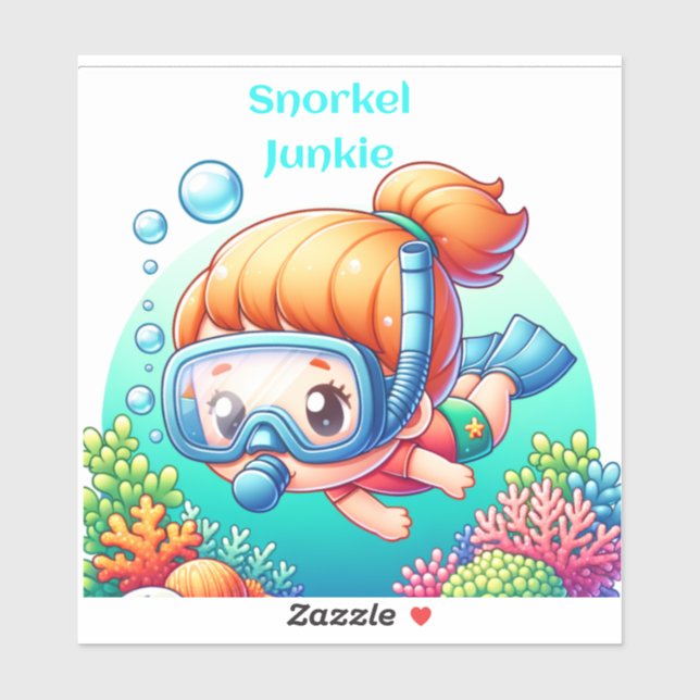 Snorkel junkie (Sheet)