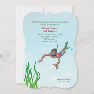 Snorkeler Invitation