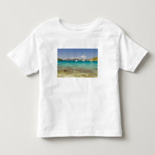 Snorkelers in idyllic Pirates Bight cove, Bight, Toddler T-Shirt