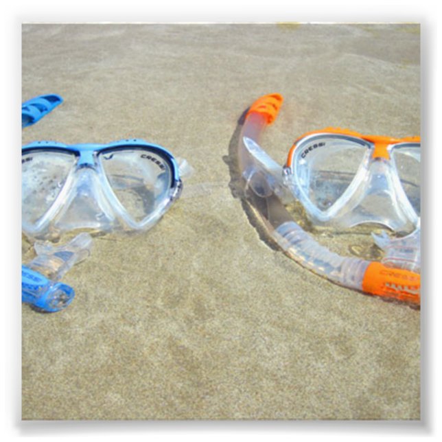 Snorkelling Pair Photo Print (Front)