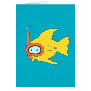 Snorkelling Swimming Yellow Fish