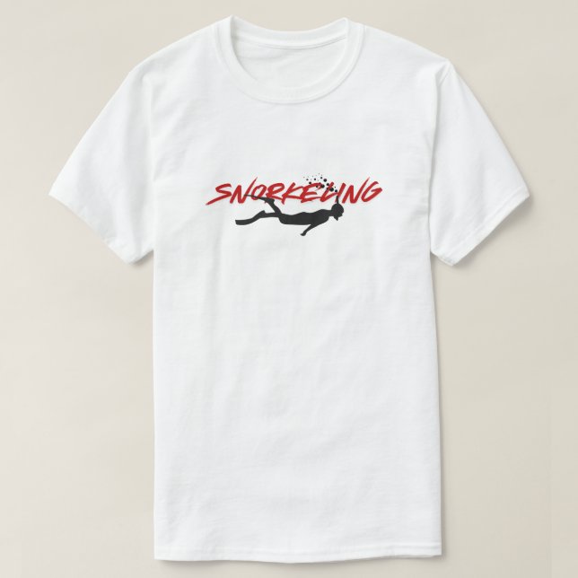 Snorkelling T-Shirt (Design Front)