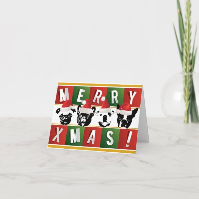 SNORT Christmas Card (Small -  5.6" x 4") (Front)