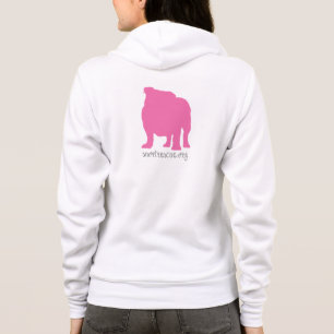 SNORT Pink Bully Hoodie
