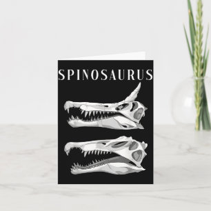 Snosaurus Mirabilis New Dinosaur Fossil Skull Card