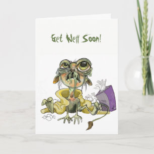 Snot Goblin Get Well Card