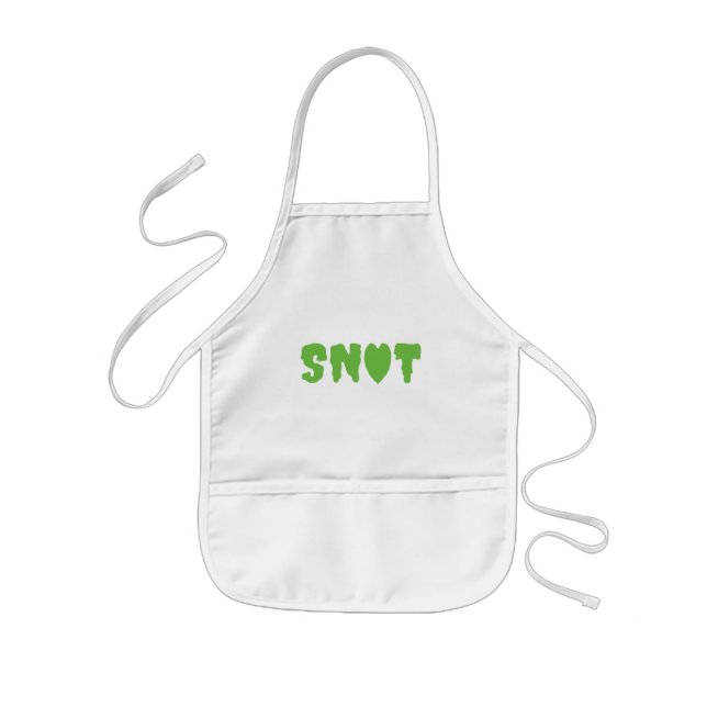 SNOT LOVE KIDS APRON (Front)