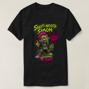 Snot-Nosed Simon — Paranormal Punks T-Shirt