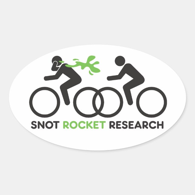 Snot Rocket Research Sticker (Front)
