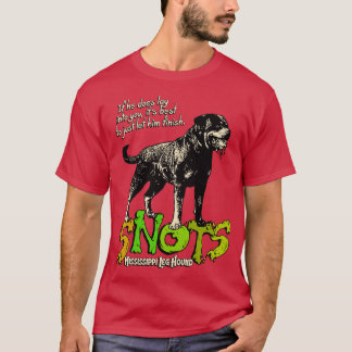 Snots the Mississippi Leg Hound Christmas Vacation T-Shirt